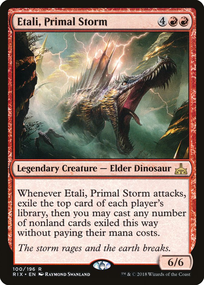 Etali, Primal Storm [Rivals of Ixalan] | Play N Trade Winnipeg