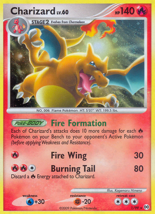 Charizard (1/99) [Platinum: Arceus] | Play N Trade Winnipeg