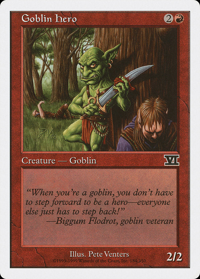 Goblin Hero [Classic Sixth Edition] | Play N Trade Winnipeg