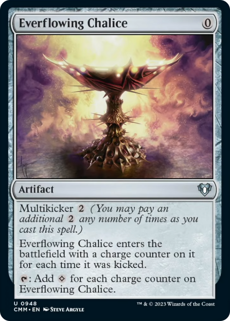 Everflowing Chalice [Commander Masters] | Play N Trade Winnipeg