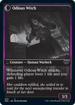 Ragged Recluse // Odious Witch [Innistrad: Double Feature] | Play N Trade Winnipeg