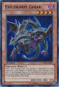 Evilswarm Zahak [HA07-EN012] Super Rare | Play N Trade Winnipeg