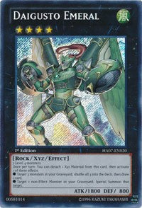 Daigusto Emeral [HA07-EN020] Secret Rare | Play N Trade Winnipeg