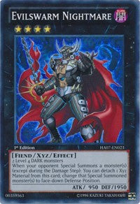 Evilswarm Nightmare [HA07-EN023] Super Rare | Play N Trade Winnipeg