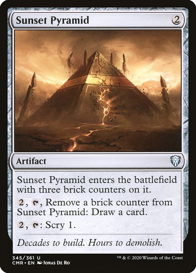 Sunset Pyramid [Commander Legends] | Play N Trade Winnipeg