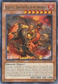 Blaster, Dragon Ruler of Infernos [LTGY-EN040] Rare | Play N Trade Winnipeg
