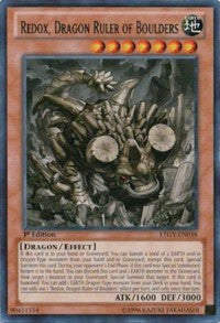 Redox, Dragon Ruler of Boulders [LTGY-EN038] Rare | Play N Trade Winnipeg