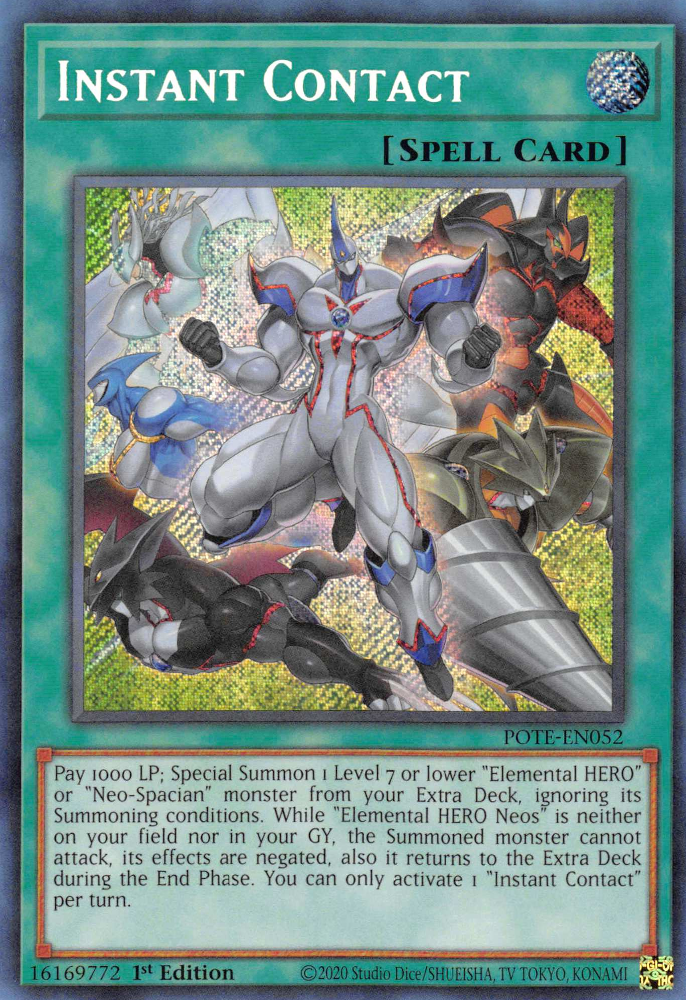 Instant Contact [POTE-EN052] Secret Rare | Play N Trade Winnipeg