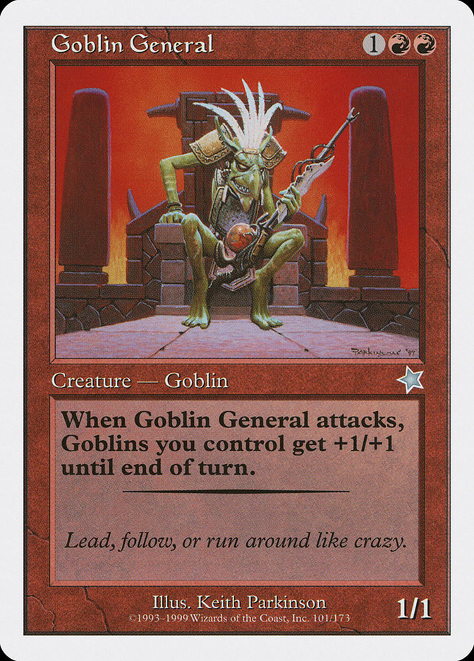 Goblin General [Starter 1999] | Play N Trade Winnipeg