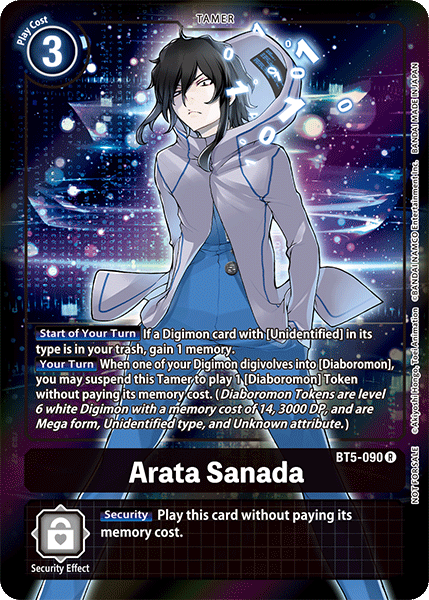 Arata Sanada [BT5-090] (Buy-A-Box Promo) [Battle of Omni Promos] | Play N Trade Winnipeg