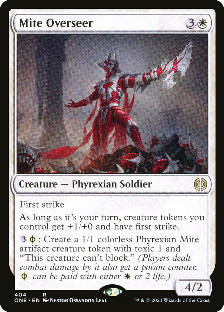 Mite Overseer [Phyrexia: All Will Be One] | Play N Trade Winnipeg