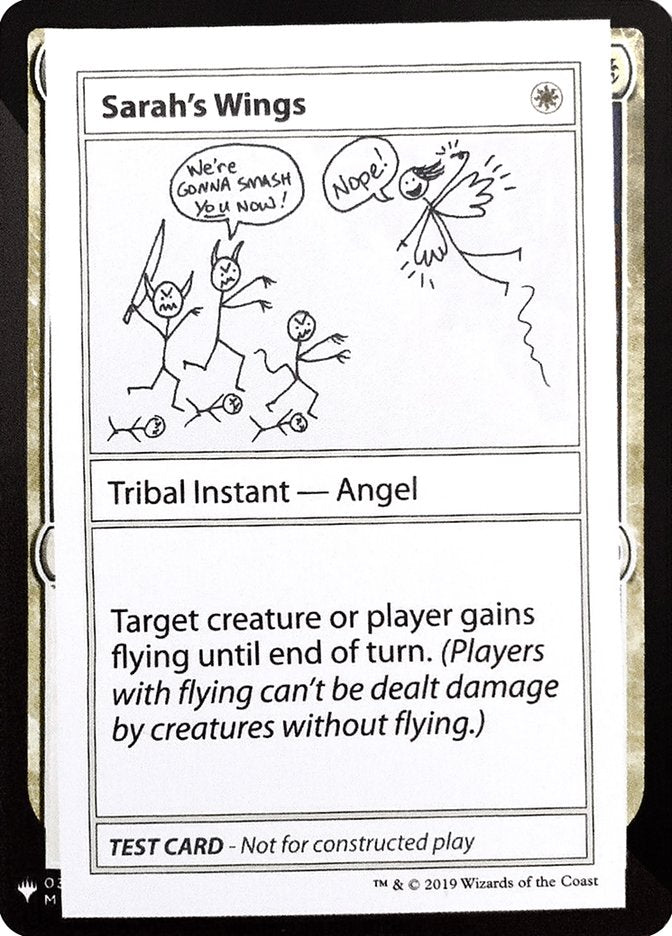 Sarah's Wings [Mystery Booster Playtest Cards] | Play N Trade Winnipeg