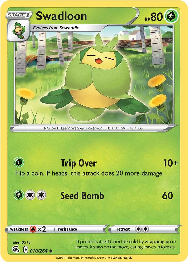 Swadloon (010/264) [Sword & Shield: Fusion Strike] | Play N Trade Winnipeg