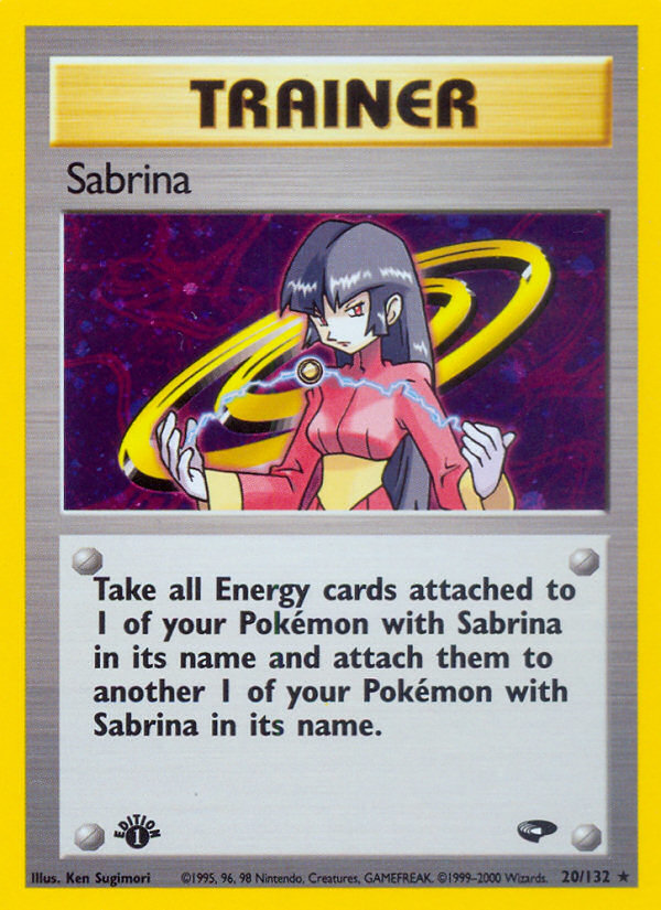 Sabrina (20/132) [Gym Challenge 1st Edition] | Play N Trade Winnipeg