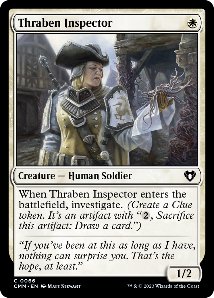 Thraben Inspector [Commander Masters] | Play N Trade Winnipeg