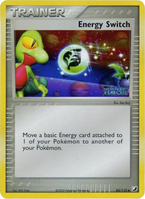 Energy Switch (84/115) (Stamped) [EX: Unseen Forces] | Play N Trade Winnipeg