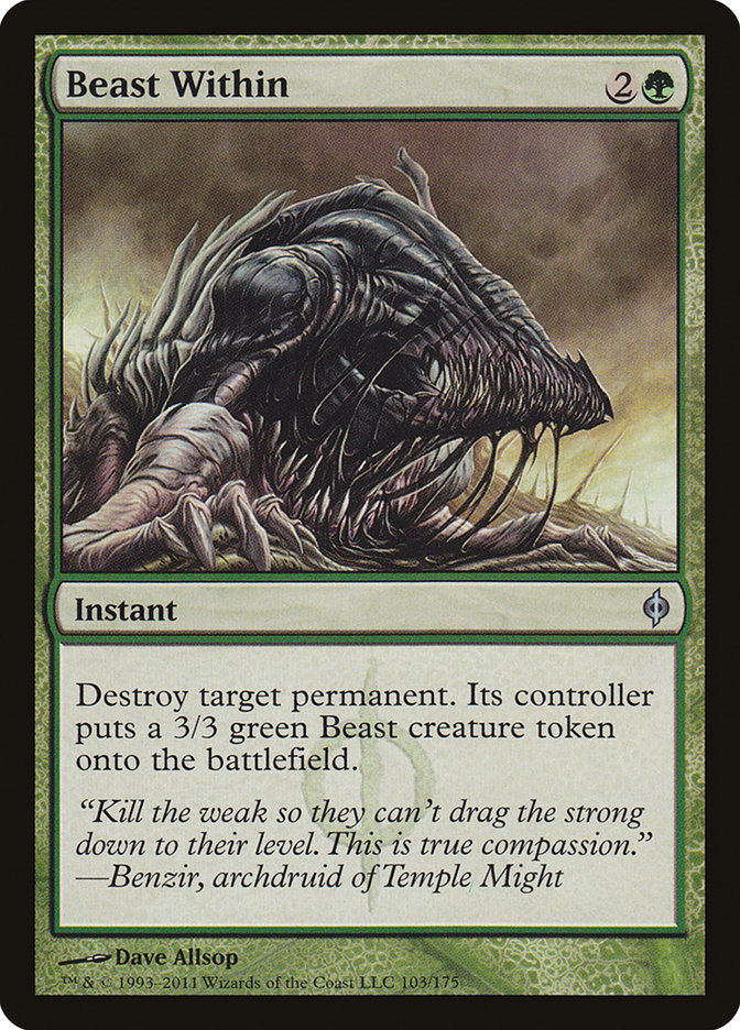 Beast Within [New Phyrexia] | Play N Trade Winnipeg