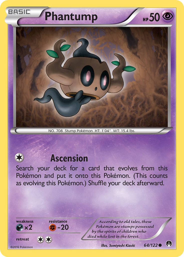 Phantump (64/122) [XY: BREAKpoint] | Play N Trade Winnipeg