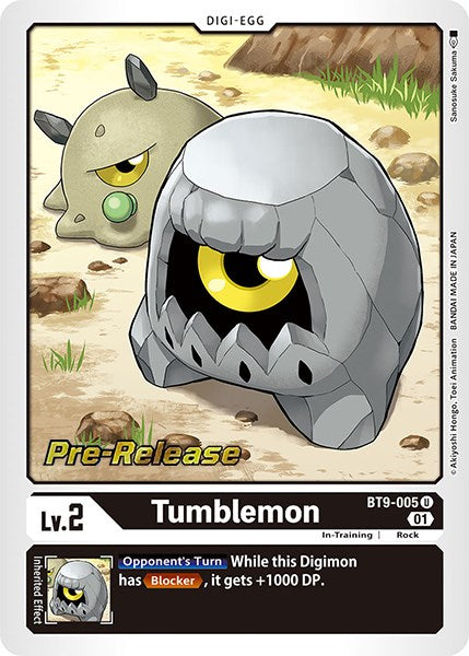 Tumblemon [BT9-005] [X Record Pre-Release Promos] | Play N Trade Winnipeg