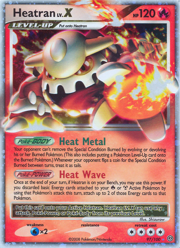 Heatran LV.X (97/100) [Diamond & Pearl: Stormfront] | Play N Trade Winnipeg