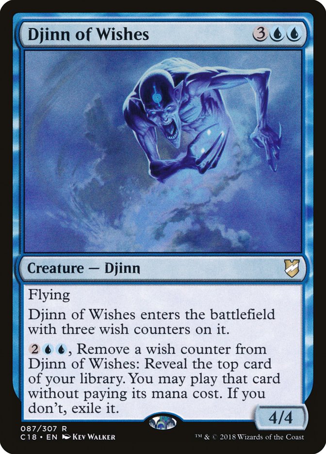 Djinn of Wishes [Commander 2018] | Play N Trade Winnipeg