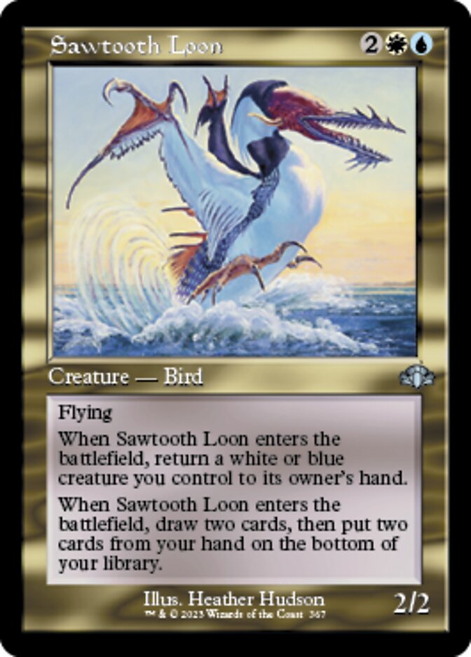 Sawtooth Loon (Retro) [Dominaria Remastered] | Play N Trade Winnipeg