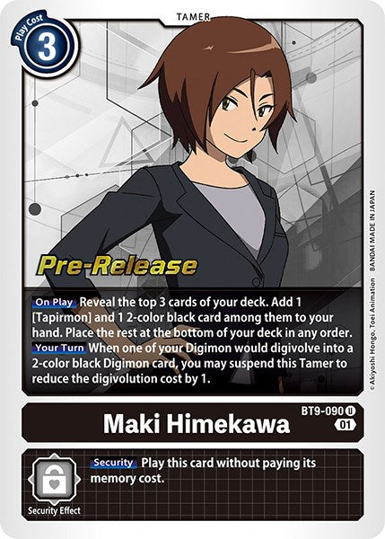 Maki Himekawa [BT9-090] [X Record Pre-Release Promos] | Play N Trade Winnipeg