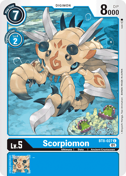 Scorpiomon [BT8-027] [New Awakening] | Play N Trade Winnipeg