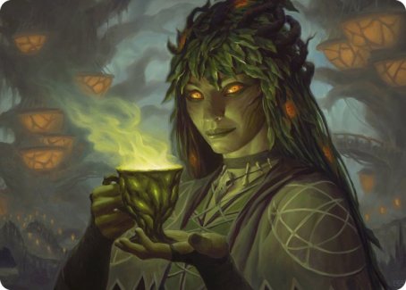 Dina, Soul Steeper Art Card [Strixhaven: School of Mages Art Series] | Play N Trade Winnipeg