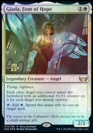 Giada, Font of Hope [Streets of New Capenna Prerelease Promos] | Play N Trade Winnipeg