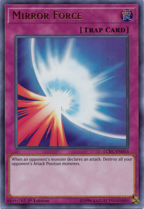 Mirror Force [LCKC-EN053] Ultra Rare | Play N Trade Winnipeg