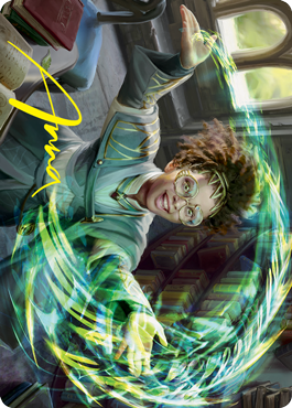 Eureka Moment Art Card (Gold-Stamped Signature) [Strixhaven: School of Mages Art Series] | Play N Trade Winnipeg