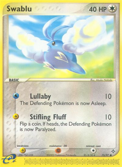 Swablu (75/97) [EX: Dragon] | Play N Trade Winnipeg