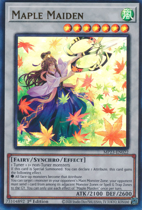 Maple Maiden [MP23-EN022] Ultra Rare | Play N Trade Winnipeg