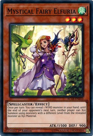 Mystical Fairy Elfuria [AC18-EN010] Super Rare | Play N Trade Winnipeg