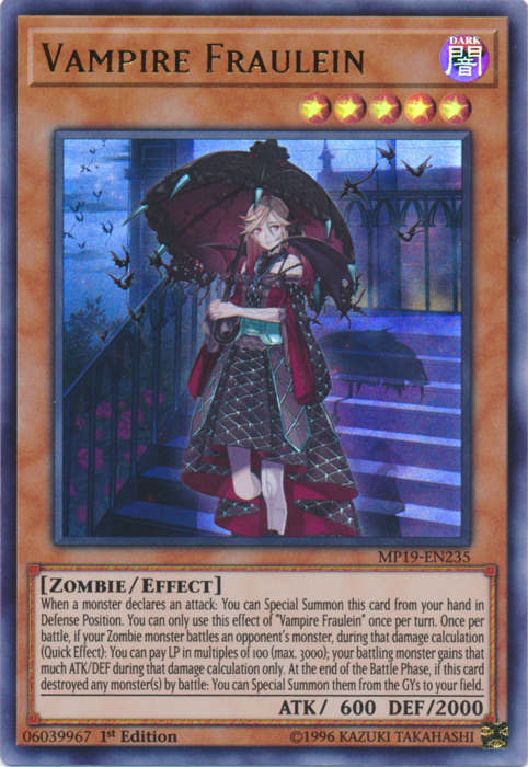 Vampire Fraulein [MP19-EN235] Ultra Rare | Play N Trade Winnipeg