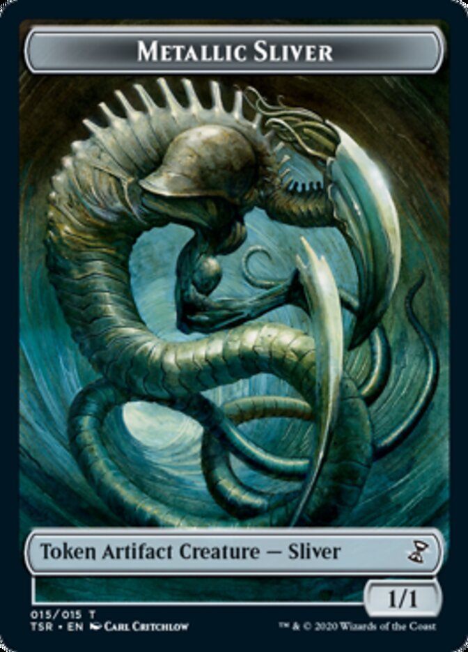 Metallic Sliver Token [Time Spiral Remastered Tokens] | Play N Trade Winnipeg