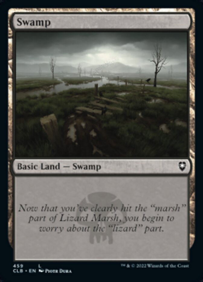 Swamp (459) [Commander Legends: Battle for Baldur's Gate] | Play N Trade Winnipeg