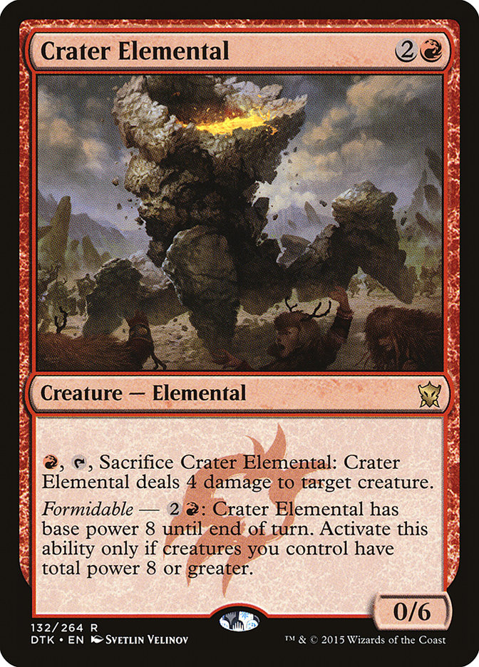 Crater Elemental [Dragons of Tarkir] | Play N Trade Winnipeg