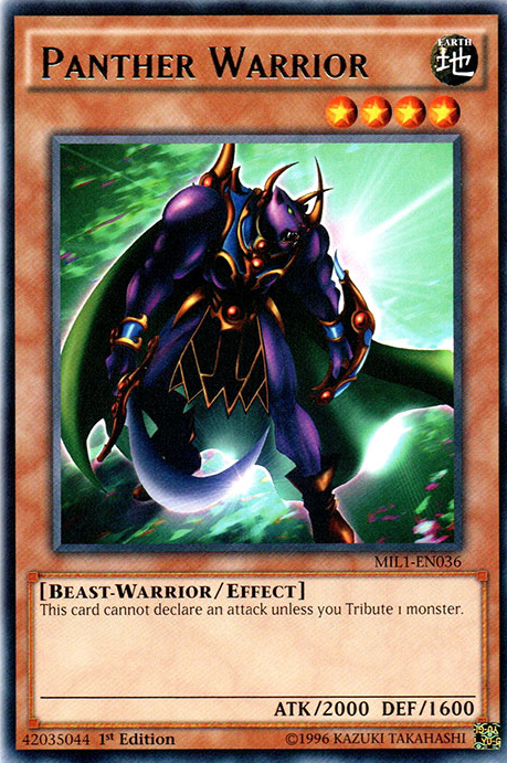 Panther Warrior [MIL1-EN036] Rare | Play N Trade Winnipeg