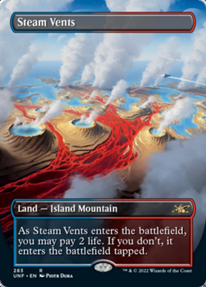 Steam Vents (Borderless) [Unfinity] | Play N Trade Winnipeg