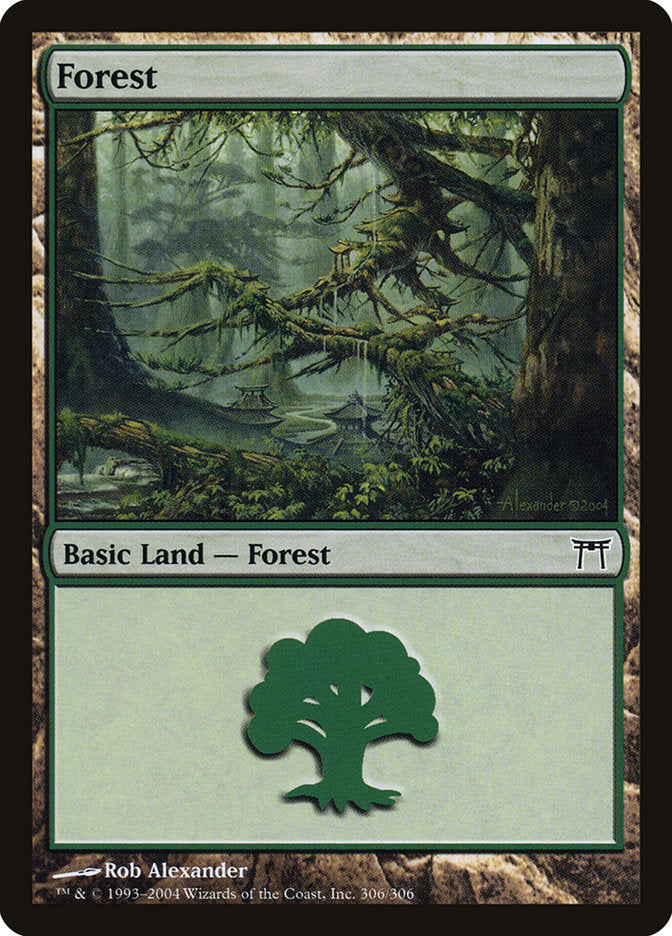 Forest (306) [Champions of Kamigawa] | Play N Trade Winnipeg