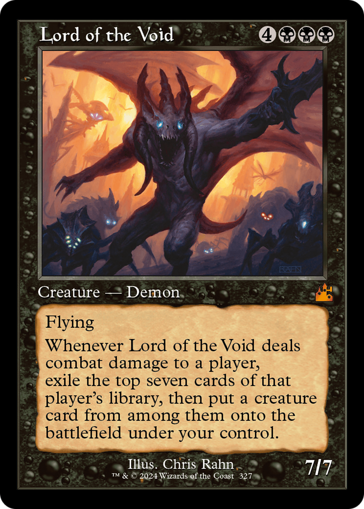 Lord of the Void (Retro Frame) [Ravnica Remastered] | Play N Trade Winnipeg