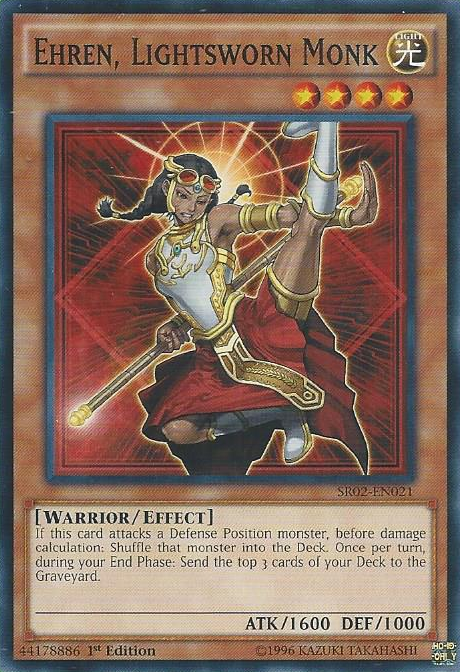 Ehren, Lightsworn Monk [SR02-EN021] Common | Play N Trade Winnipeg
