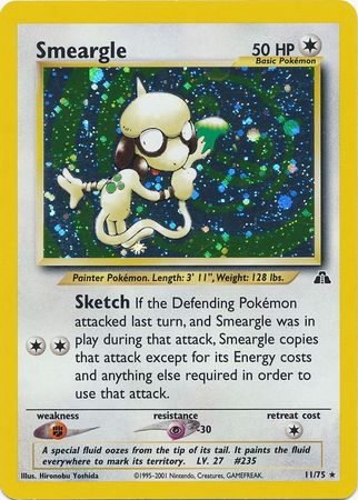 Smeargle (11/75) [Neo Discovery Unlimited] | Play N Trade Winnipeg