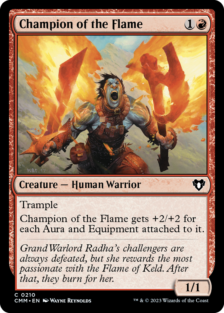 Champion of the Flame [Commander Masters] | Play N Trade Winnipeg