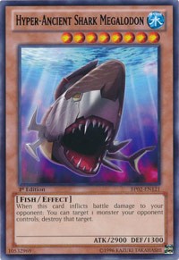 Hyper-Ancient Shark Megalodon [BP02-EN121] Rare | Play N Trade Winnipeg