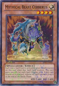 Mythical Beast Cerberus [BP02-EN042] Mosaic Rare | Play N Trade Winnipeg