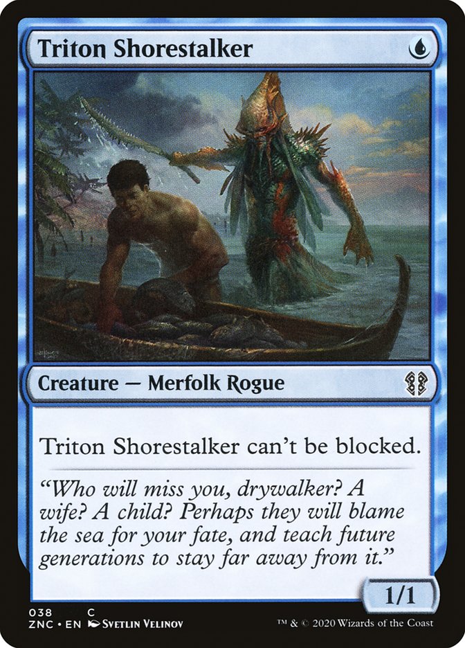 Triton Shorestalker [Zendikar Rising Commander] | Play N Trade Winnipeg