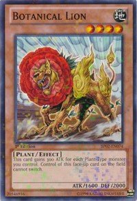 Botanical Lion [BP02-EN074] Mosaic Rare | Play N Trade Winnipeg